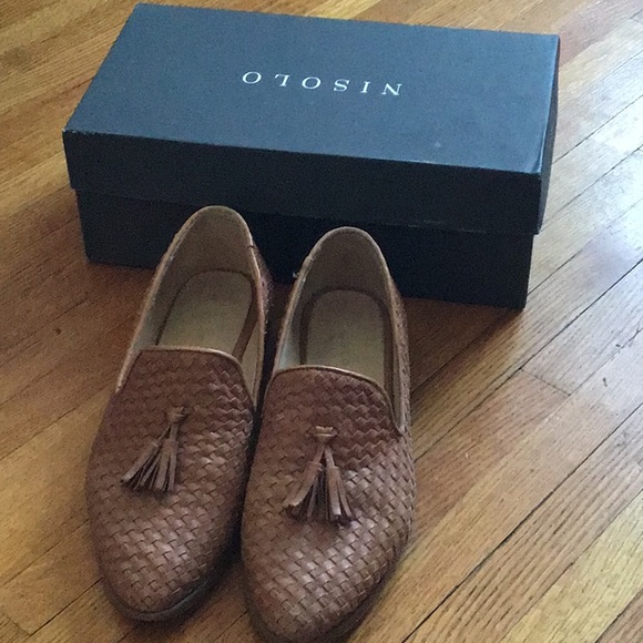 Nisolo Frida Woven Loafer Size 10